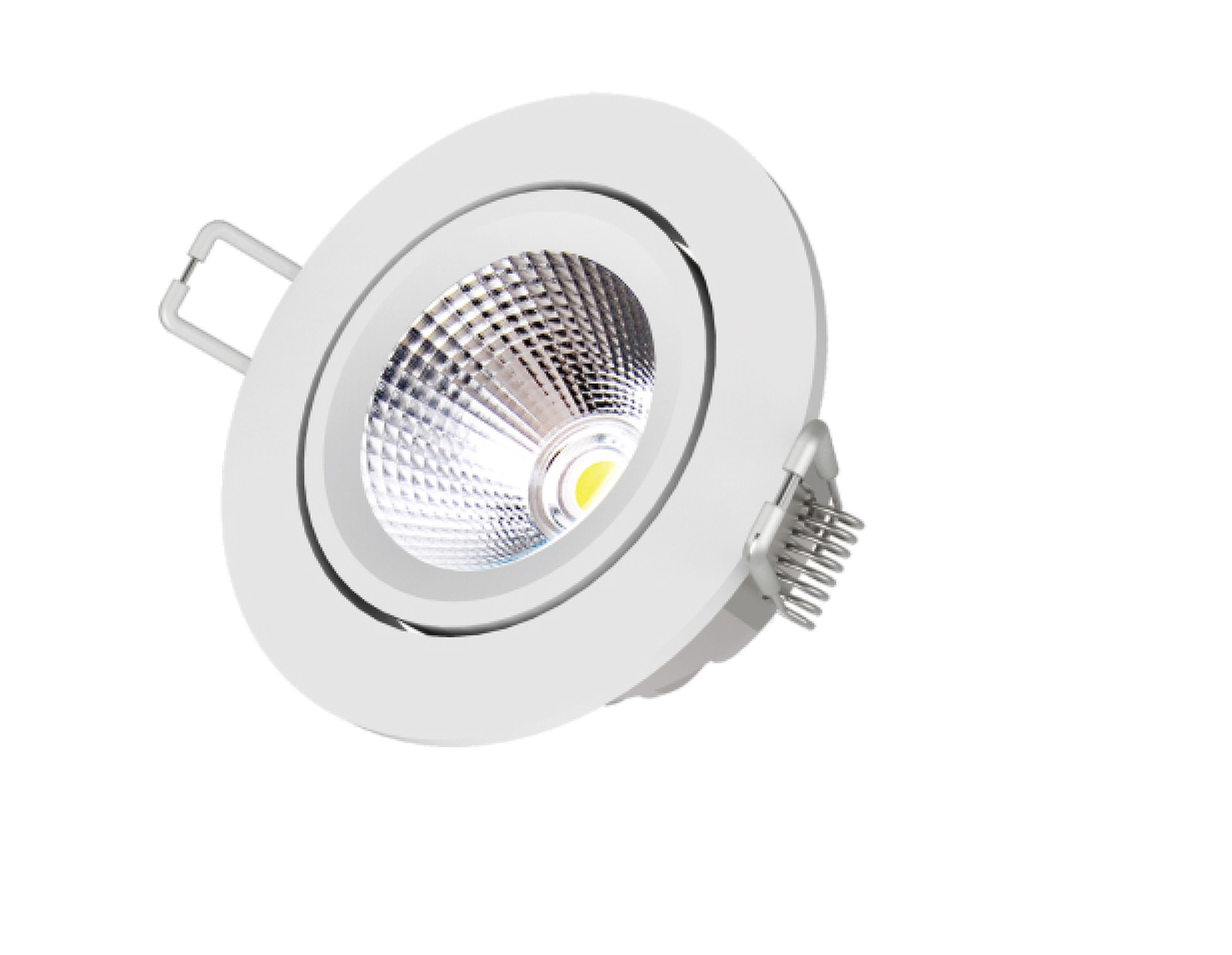 SD-04R-Y  Smart Spot light; RF 2.4GHz; 4W; Dimmable; 3000K; 24 degree beam angle; 200-240Vac; F75mm cut-out; IP20.